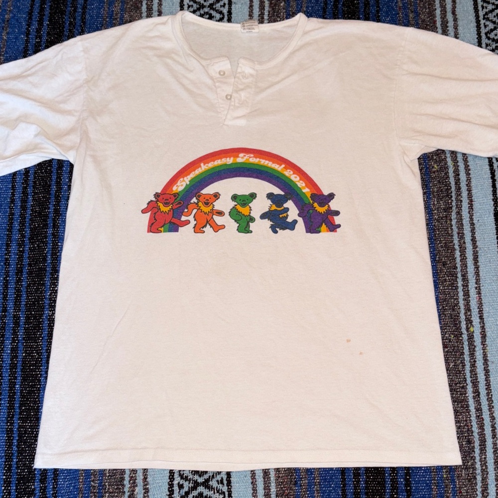 Grateful Dead Fraternity Collaboration Tee Shirt